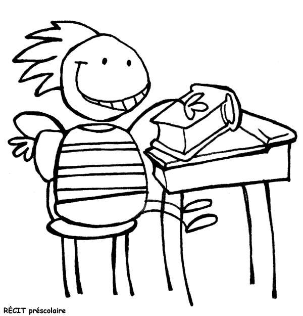 À l'école